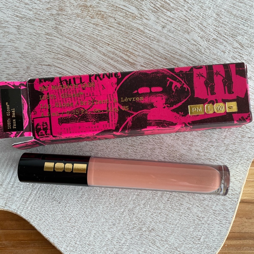 Pat McGrath BNIB Lust Gloss in Faux Real